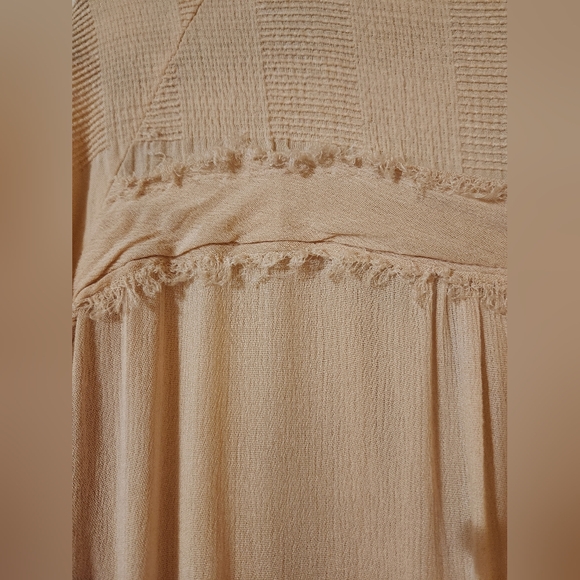 Umgee Beige Open-Front Kimono - Picture 5 of 7